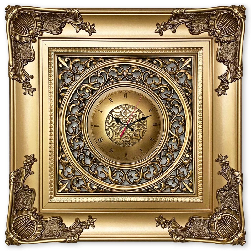 Luxury Wall Clock - Big - Gold